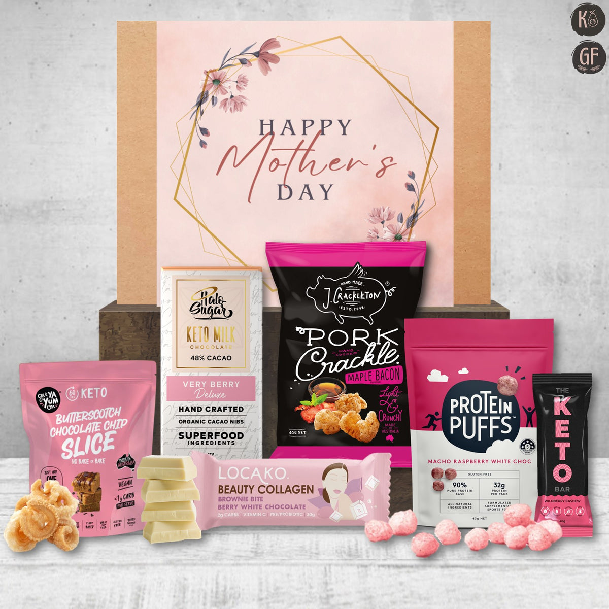 Keto Mother's Day Love Hamper Healthy Hampers
