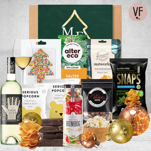 Christmas Vegan Wine Choice Hamper with Farm Hand Organic Semillon Sauvignon Blanc 750ml
