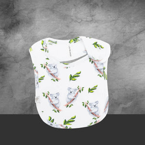 Emotion & Kids Koala Organic Cotton Bib - Tastebuds
