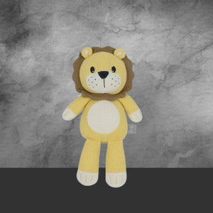 Living Textiles Leo the Lion Knitted Toy - Tastebuds