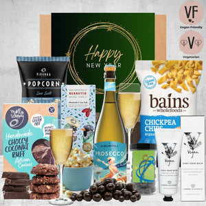 Prosecco & Vegan New Year Delight Hamper Featured Image