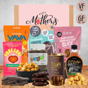 Vegan & Gluten-Free Goodies For Mum with Yava Popcorn Caramel Cashew Featured Image