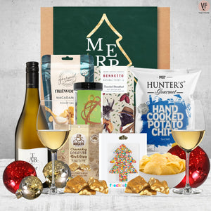 Vegan Snacks & Wine Christmas Hamper