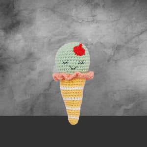 Weegoamigo Crochet Rattle – Isla Ice Cream - Tastebuds