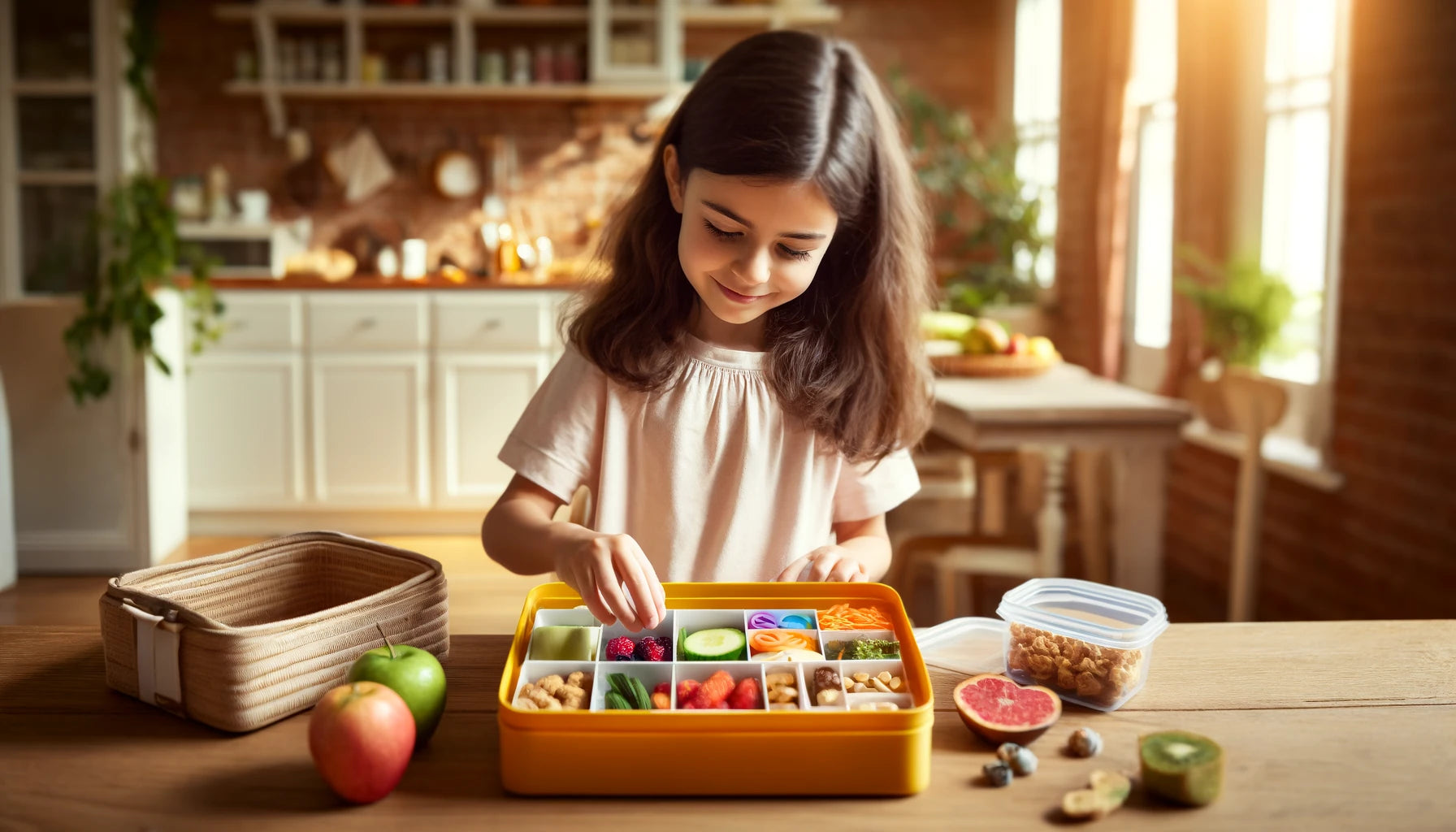 Preparing a Healthy 'Thank You' Snack Box