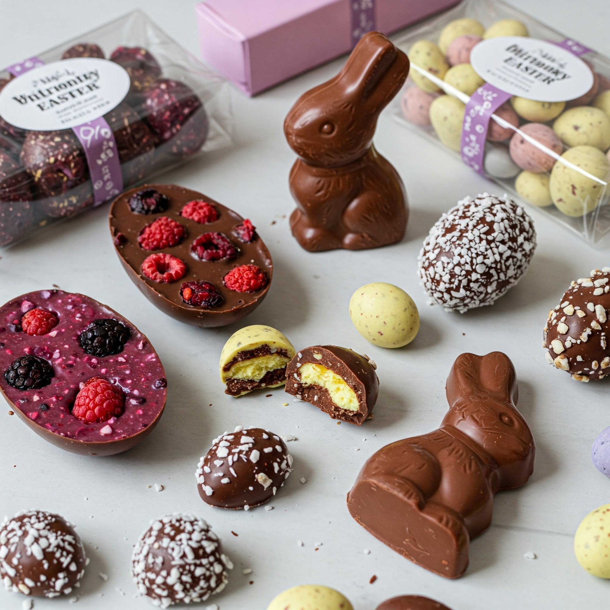 Low Calorie Organic Easter Chocolate Gifts Australia