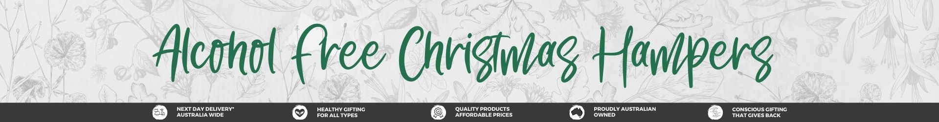 Alcohol Free Healthy Christmas Hampers