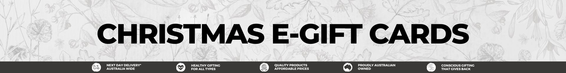 Christmas e-gift Cards Healthy Hampers