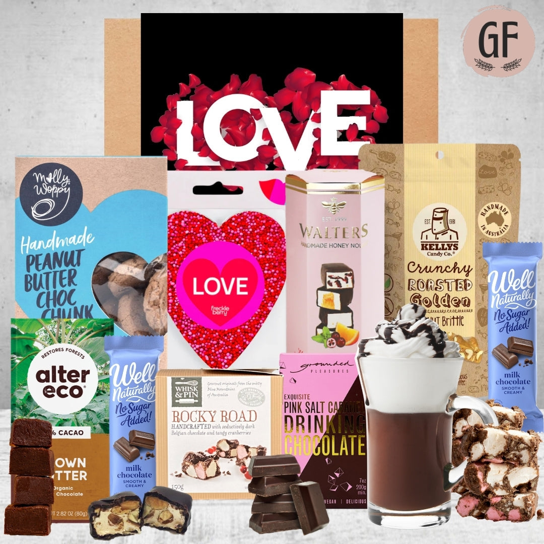 Valentines Gluten-Free Snacks Hamper