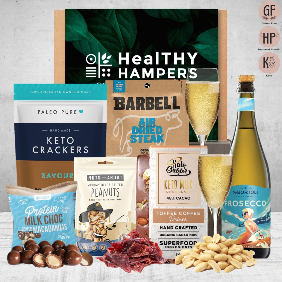 Prosecco with Gourmet Keto Hamper