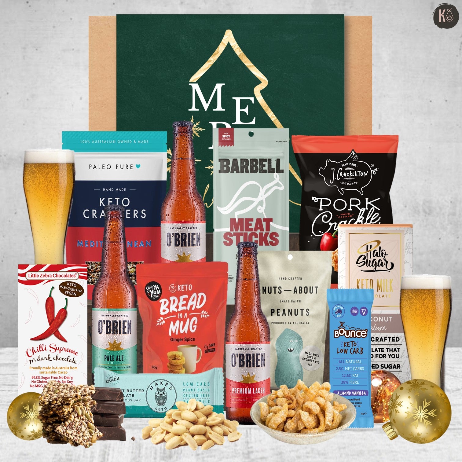 Keto Beer & Cider Christmas Hamper