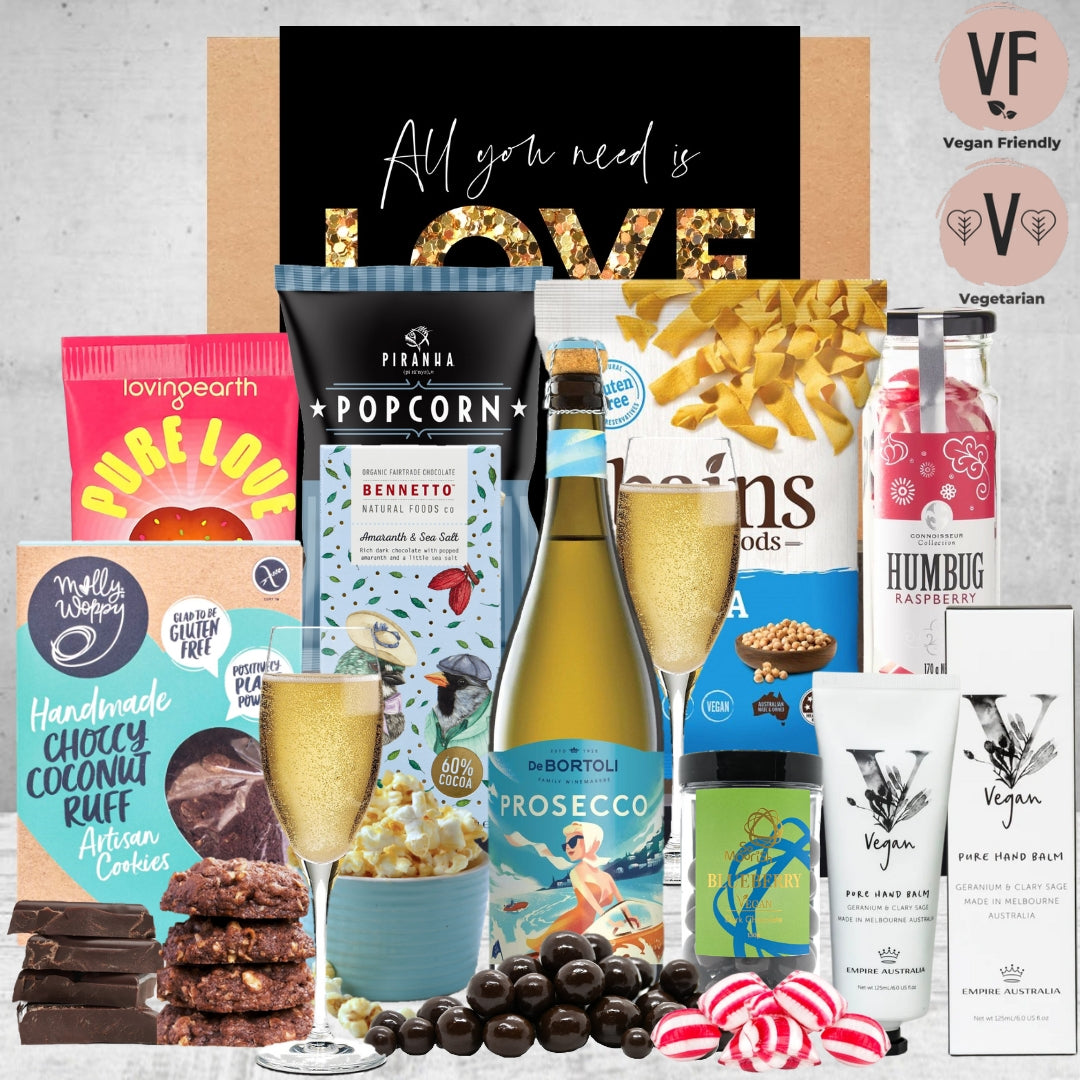 Prosecco & Vegan Valentines Delight