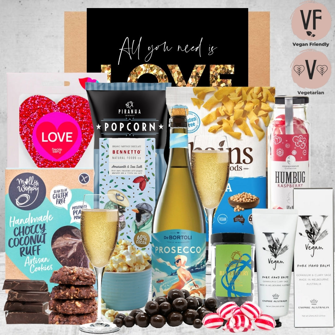 Prosecco & Vegan Valentines Delight