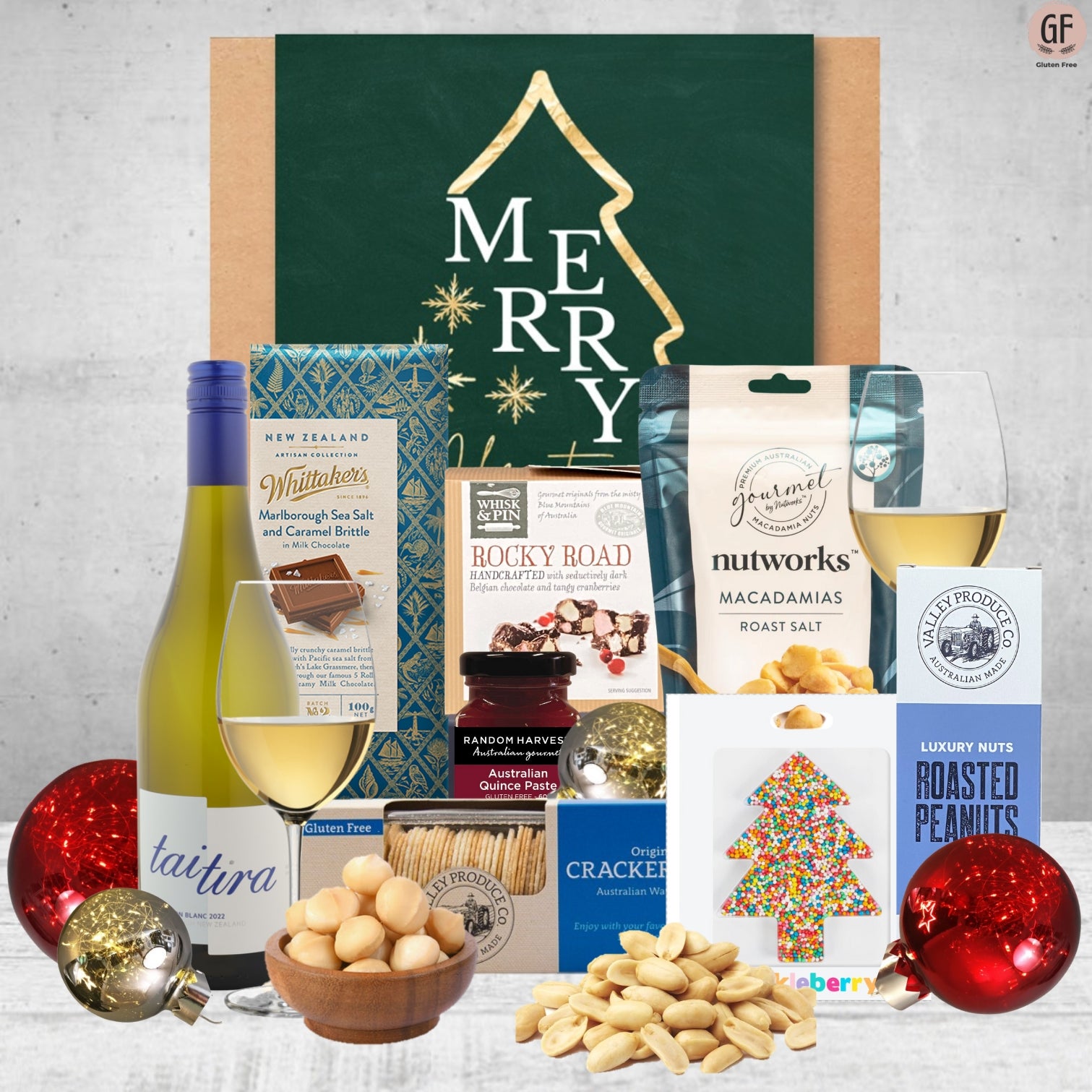 Gluten Free Sauvignon Blanc Wine Christmas Hamper