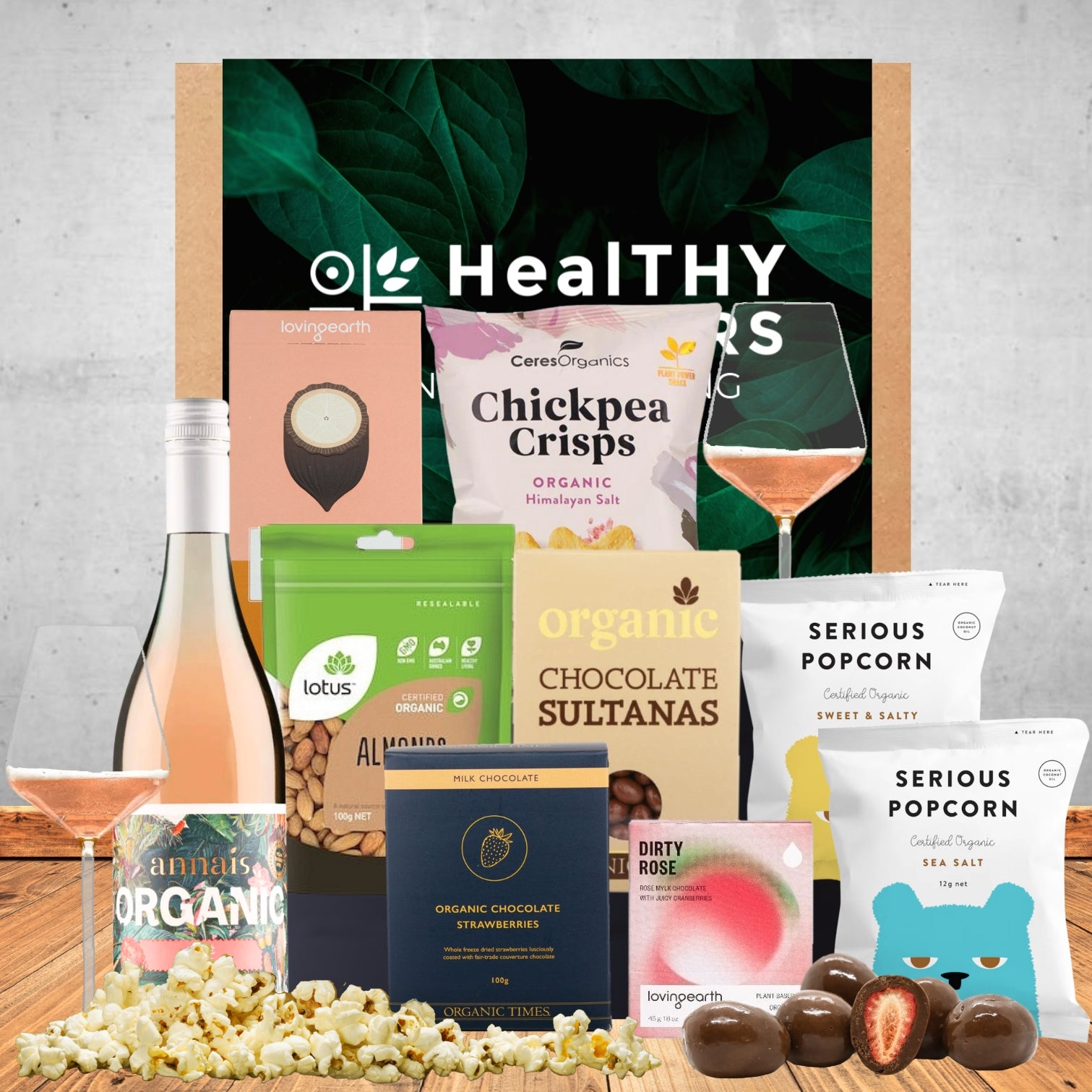 Healthy Snacks & Organic Rose