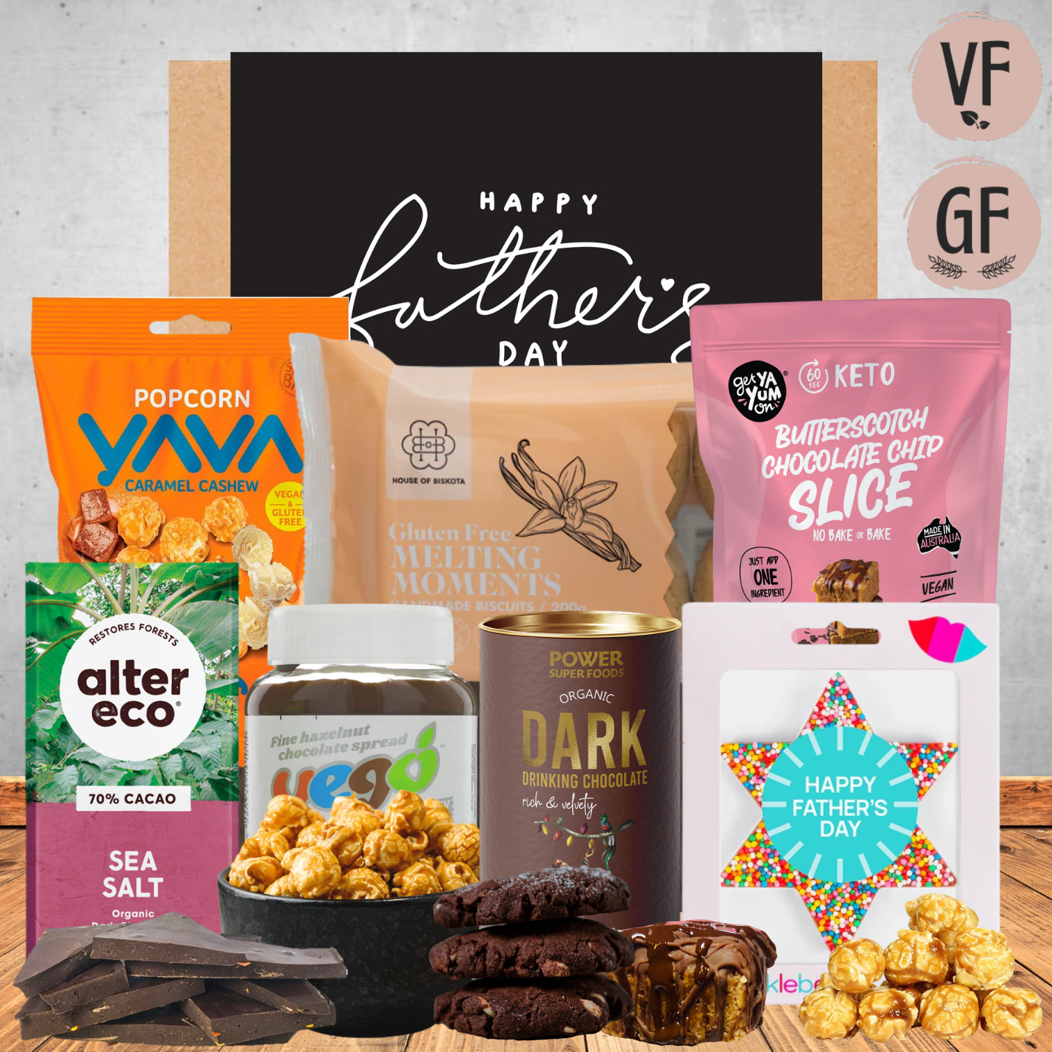 Vegan & Gluten-Free Goodies For Dad