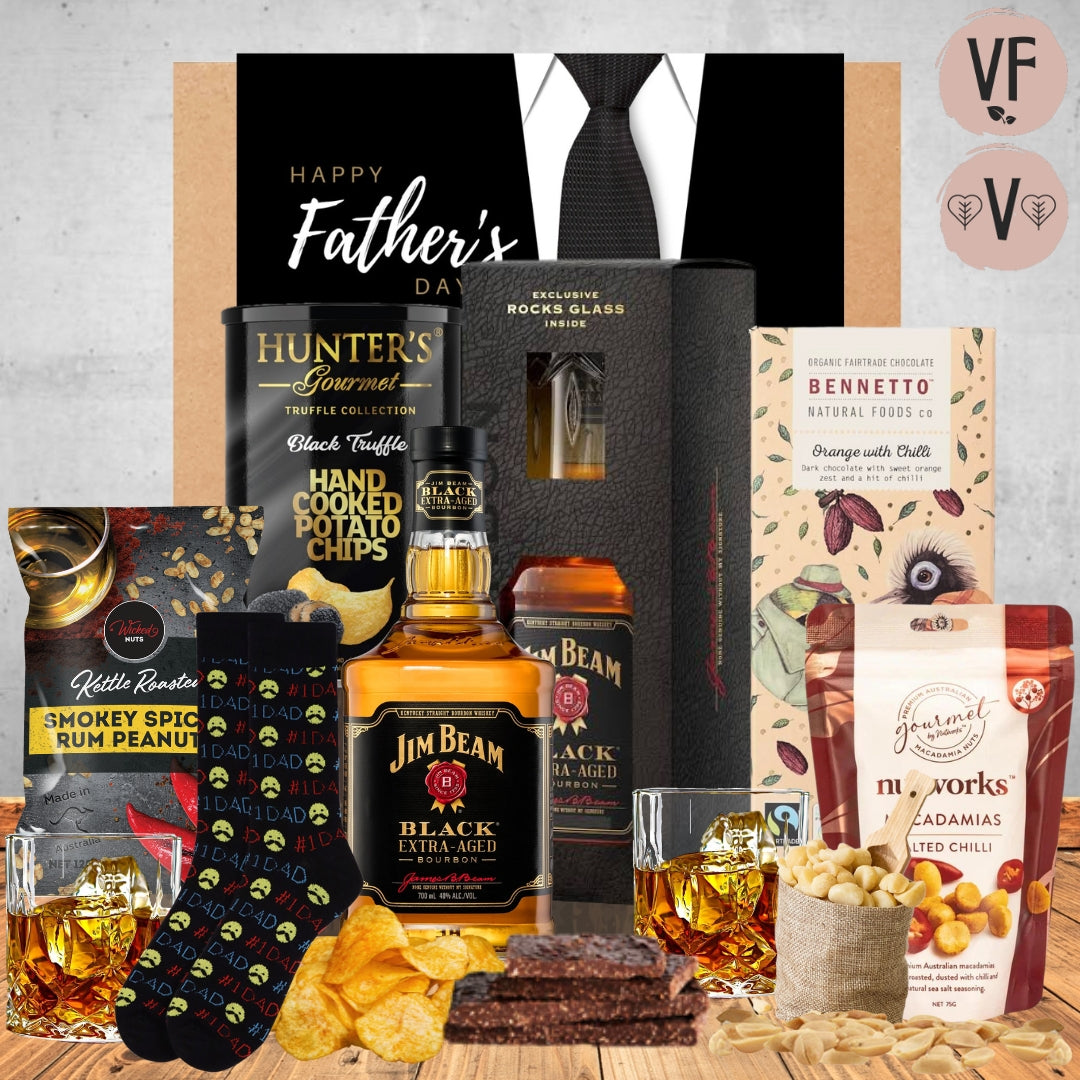 Father's Day Vegan Bourbon & Snacks