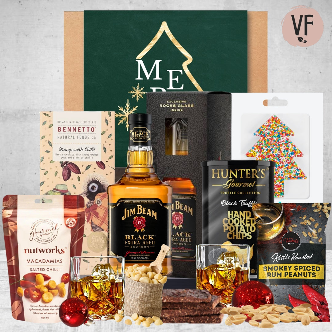 Christmas Vegan Bourbon & Snacks