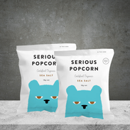 2 Serious Food Co Sea Salt Popcorn 18g
