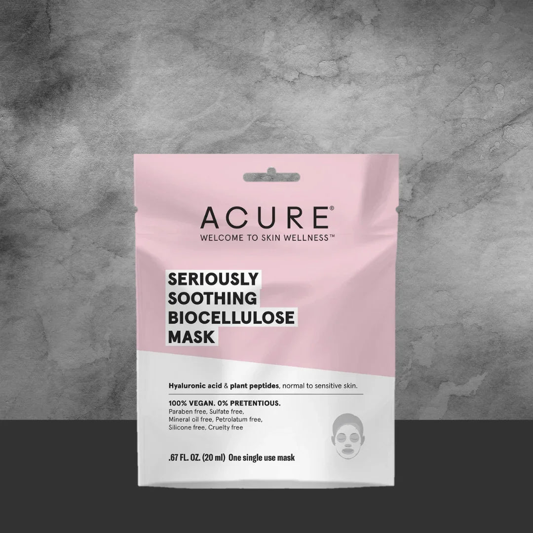 Acure Seriously Soothing Biocellulose Face Mask - Tastebuds