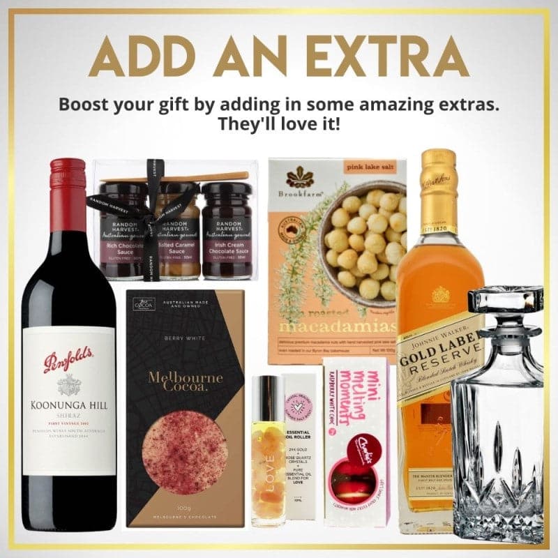 Add an Extra for your gift hamper packs