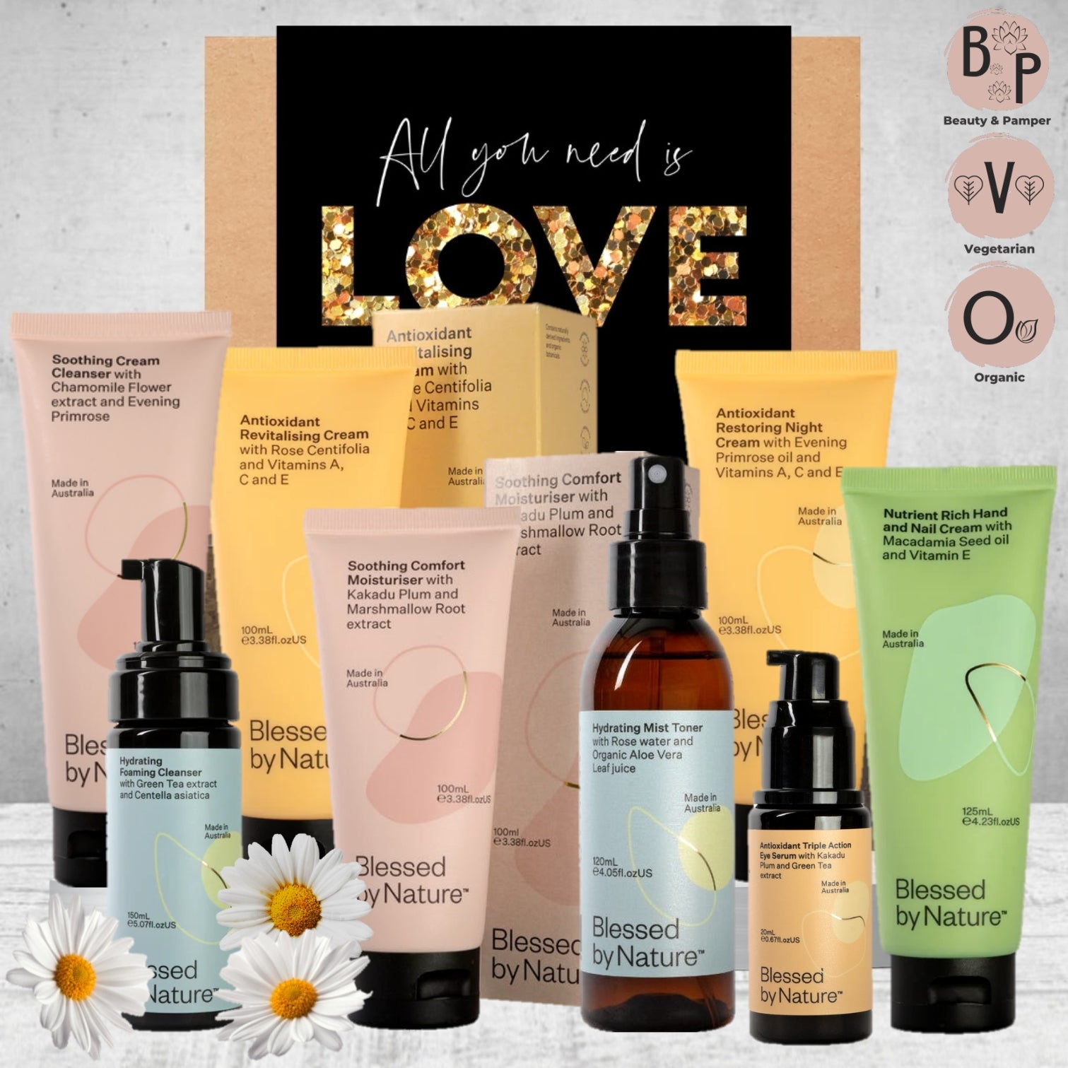 All Natural Valentines Beauty Kit