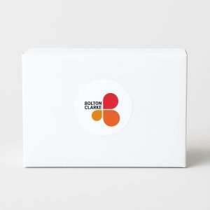 Branded Box Sticker Print