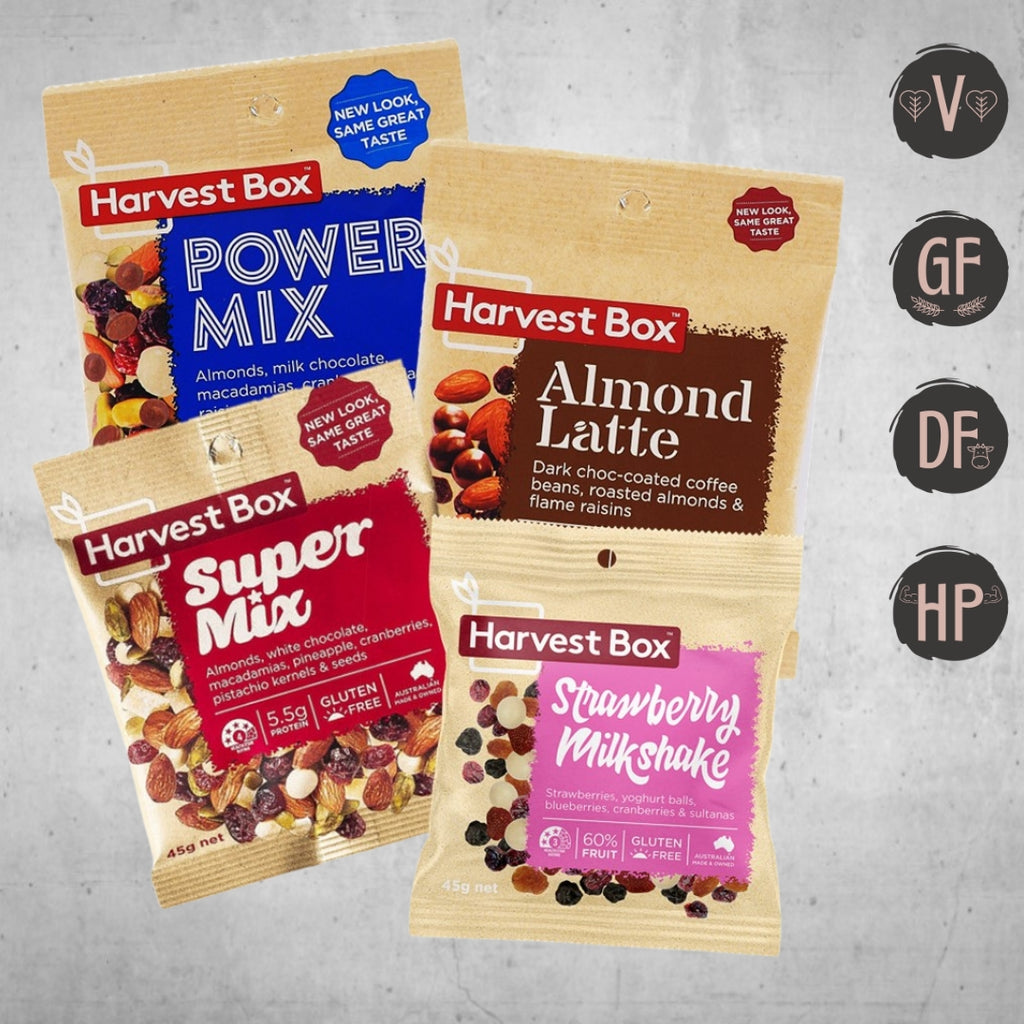 Harvest Box Trail Mixes 50g (V | GF | DF | HP)