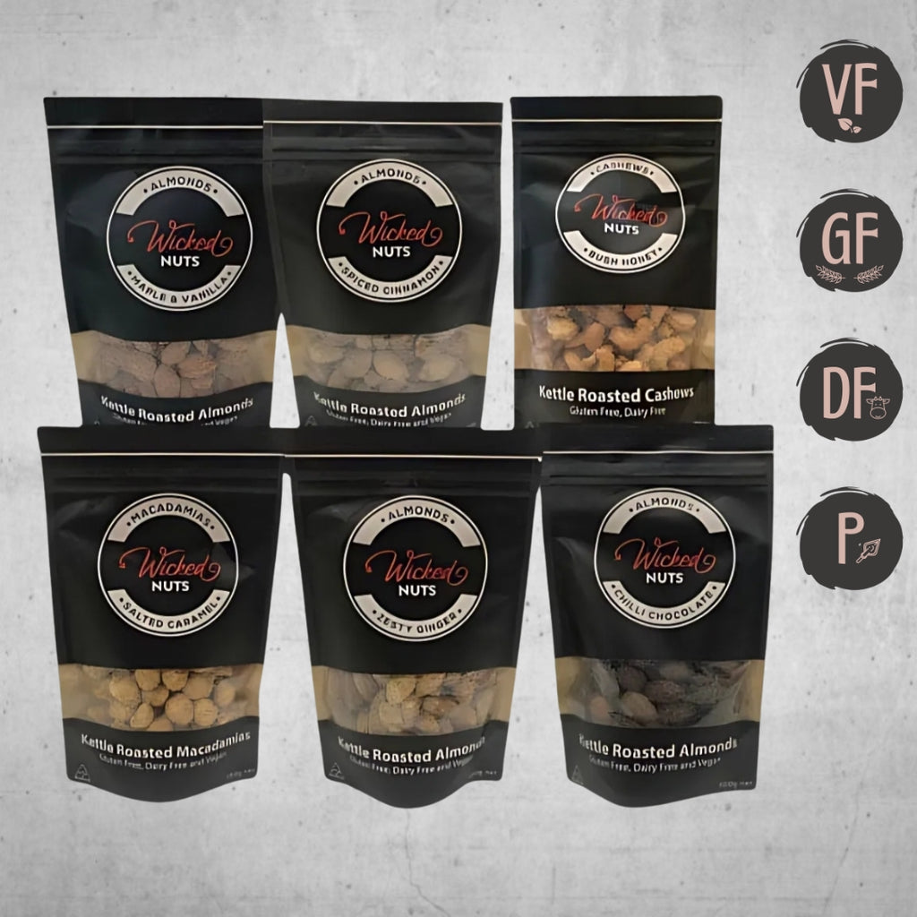 Wicked Nuts Craft Nut Varieties (VF | GF | DF | P)