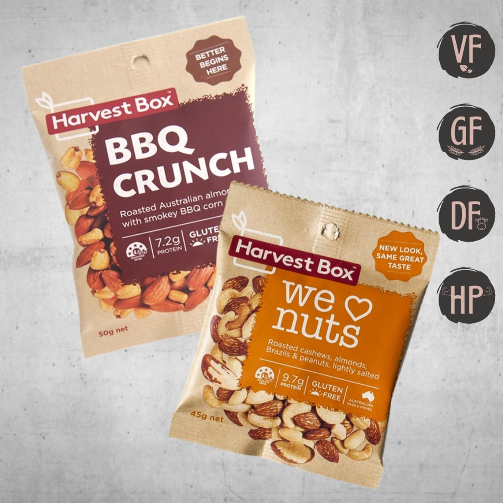 Harvest Box Nut Mixes 50g (VF | GF | DF | HP)