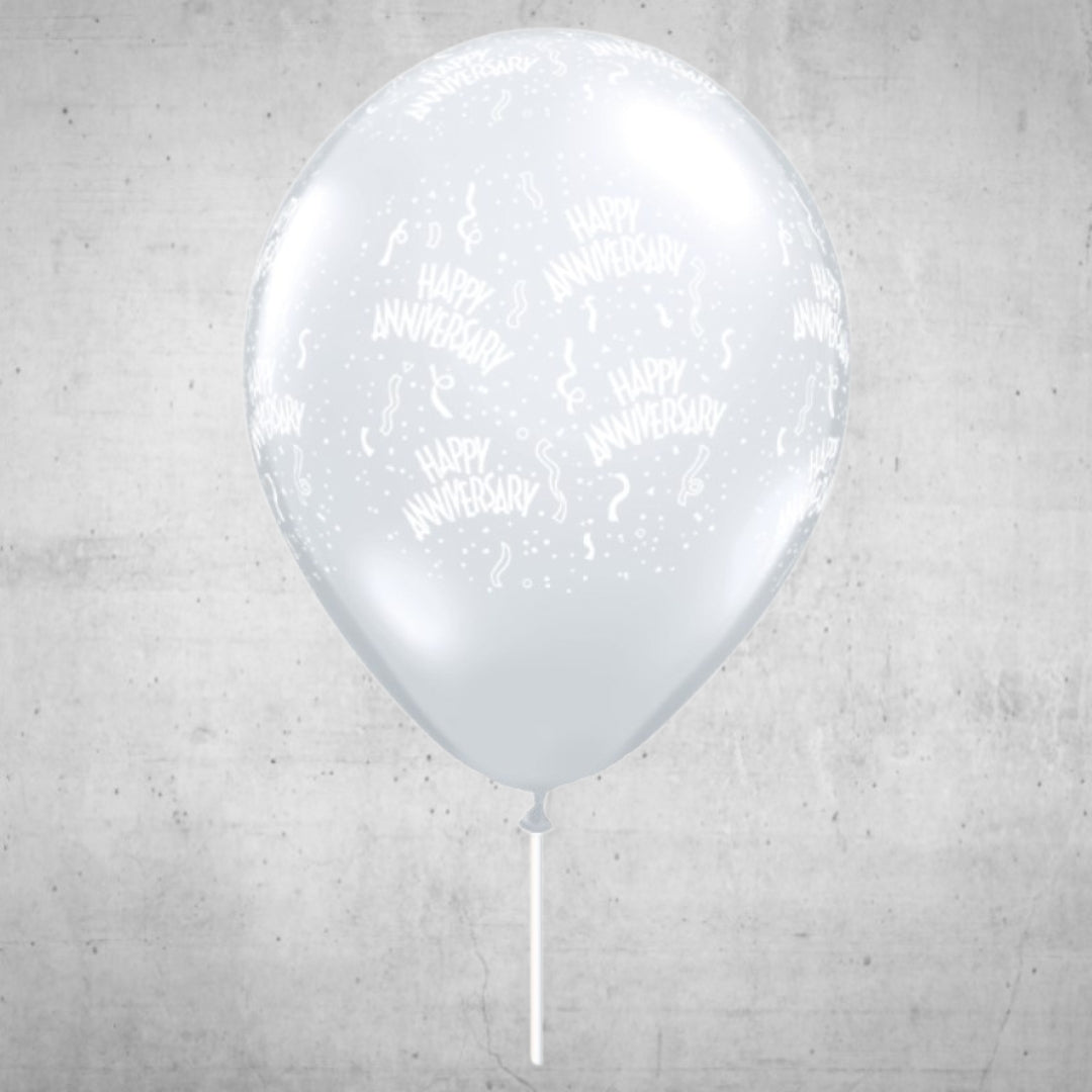 Diamond Happy Anniversary Balloon