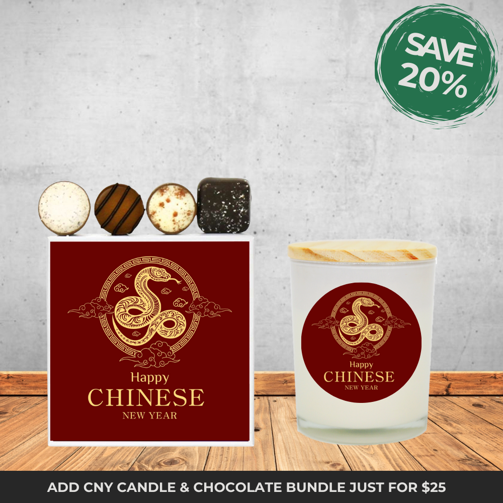 CNY Candle & Chocolate Bundle