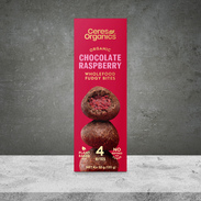 Ceres Organics Wholefood Fudgy Bites, Chocolate Raspberry 120g
