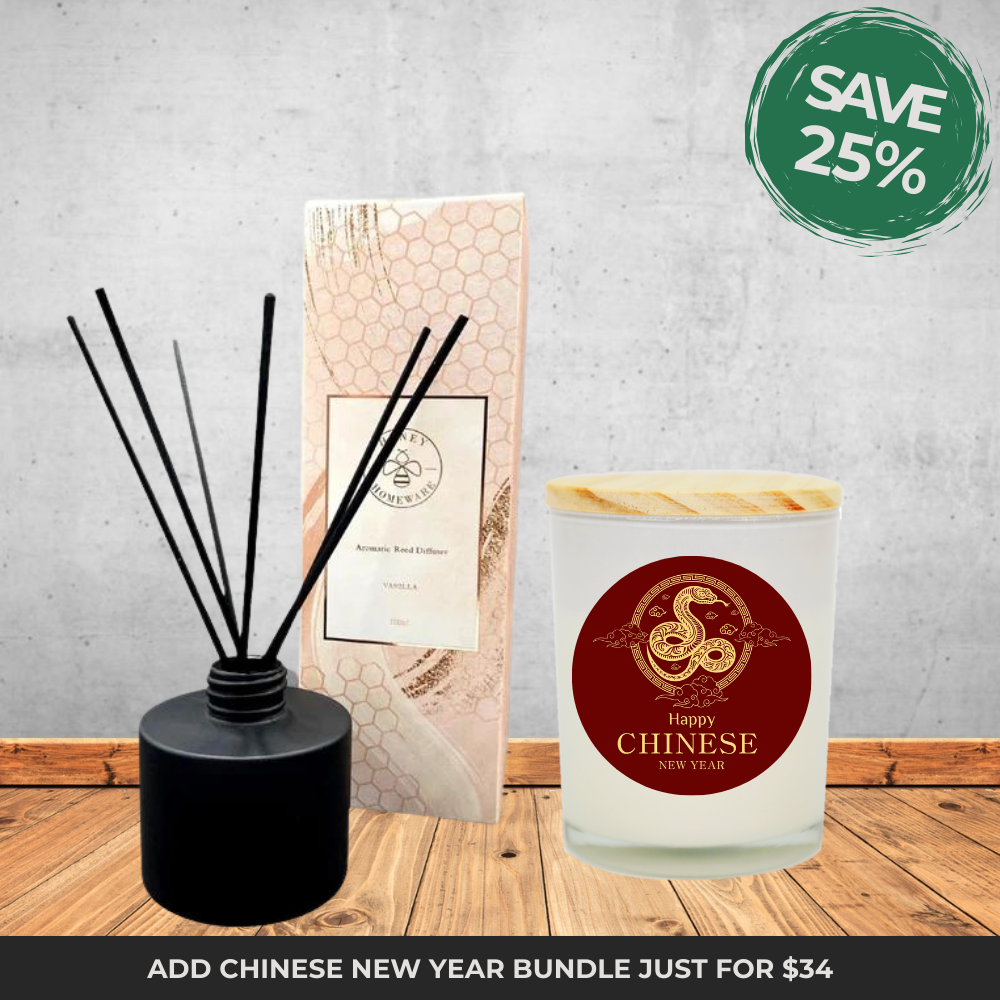 Chinese New Year Candle Bundle