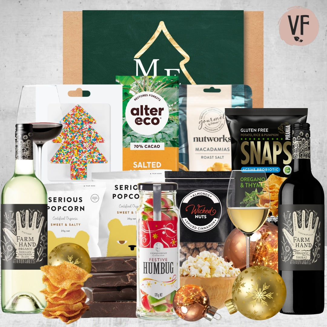 Christmas Vegan Wine Choice Hamper