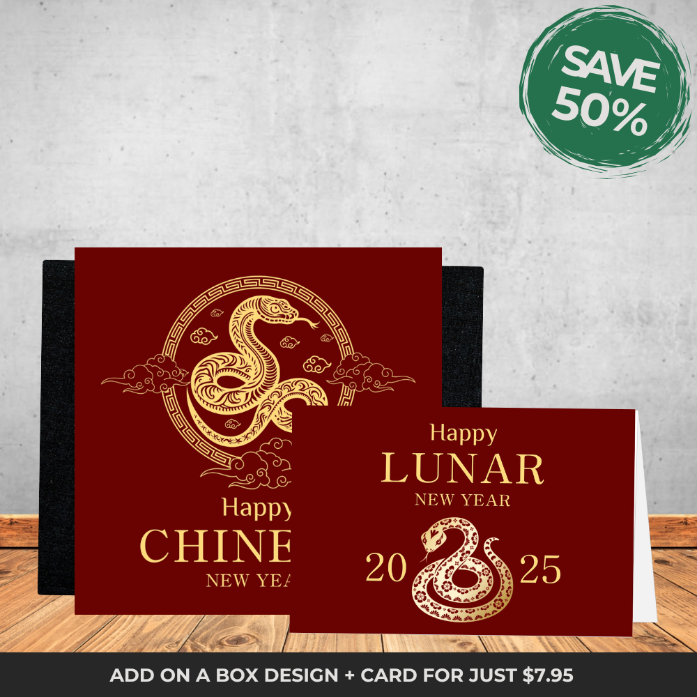 Chinese New Year Sleeve + Card Bundle