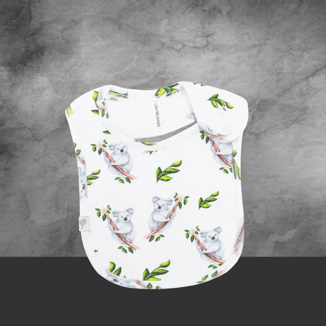 Emotion & Kids Koala Organic Cotton Bib - Tastebuds