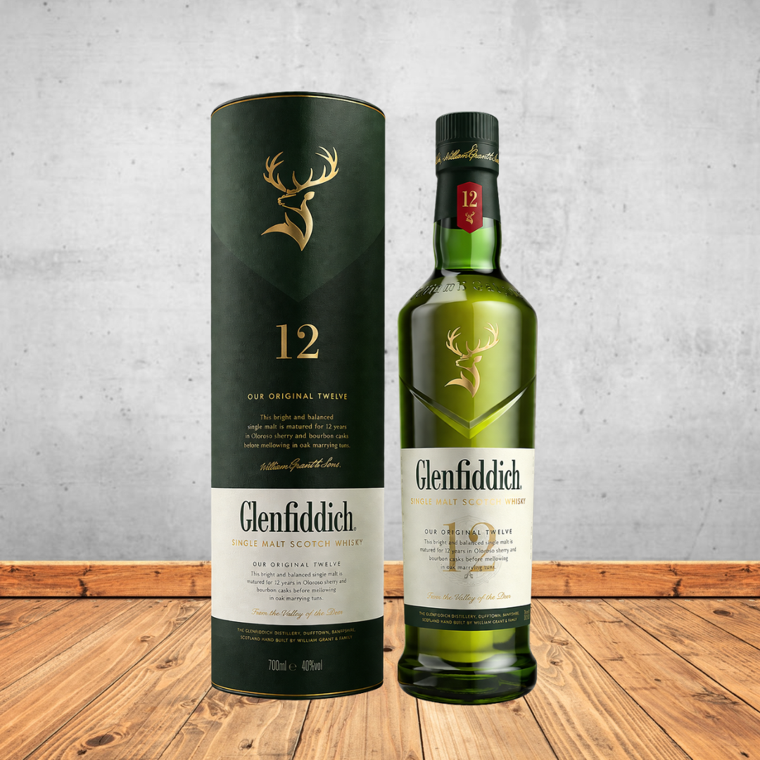 Glenfiddich 12 Year Old Single Malt Scotch Whisky 700ml (VF | GF)
