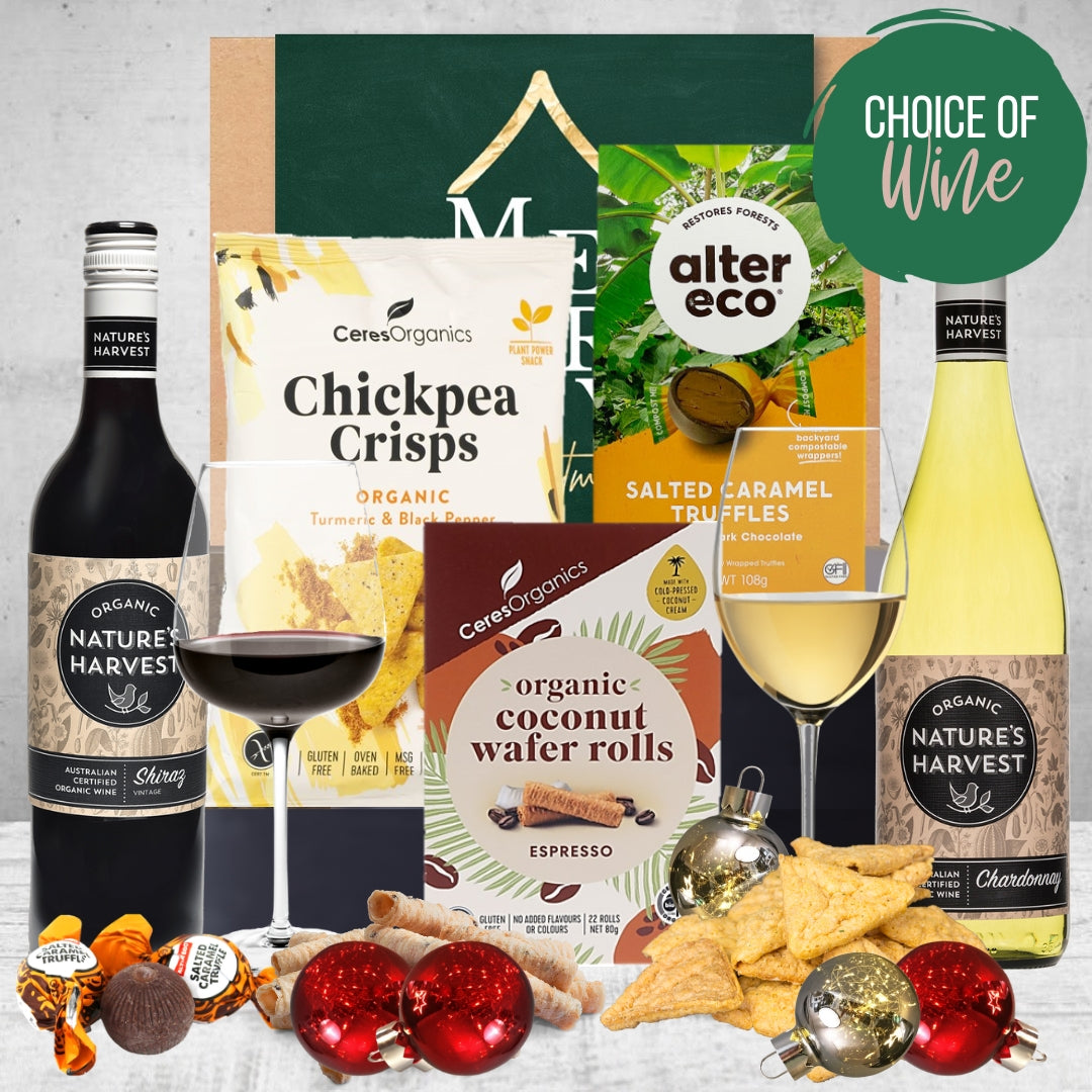 Gluten Free Red & White Wine Christmas Hamper