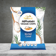 Go Natural Hiprotein Probiotic Chips Sea Salt 100g