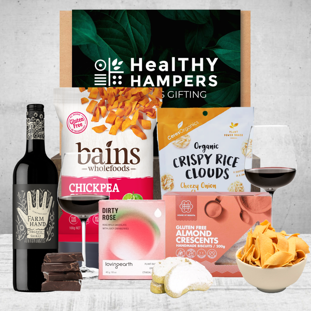 Vegan Shiraz & Snack Hamper