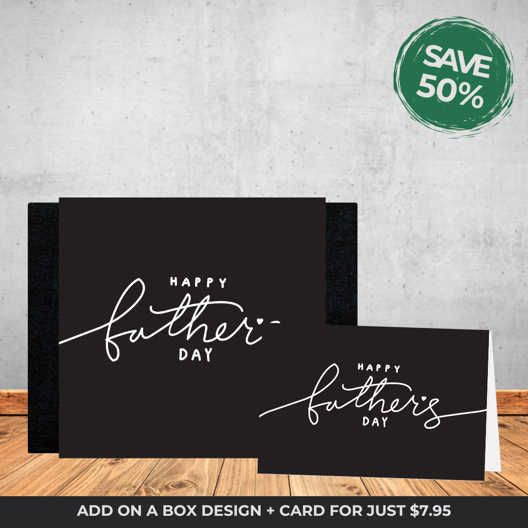 Father's Day Sleeve + Father's Card Bundle