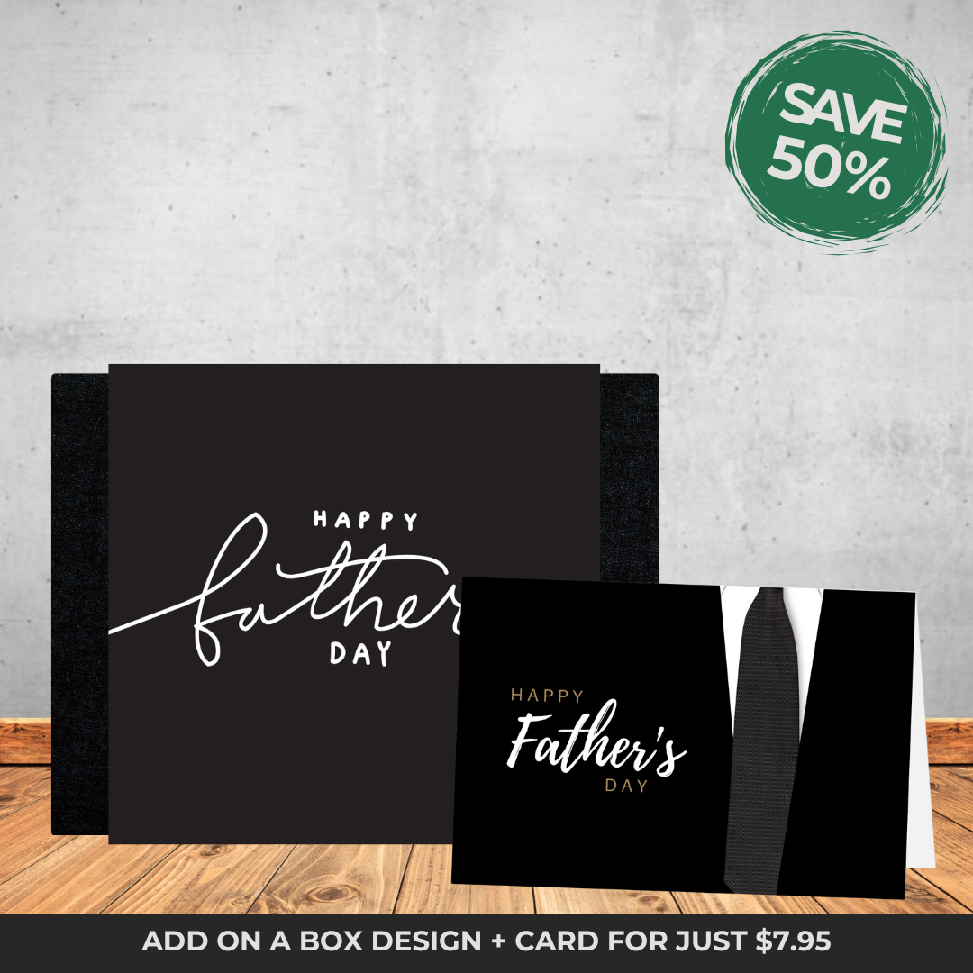 Father's Day Sleeve + Father's Day Tie Card Bundle