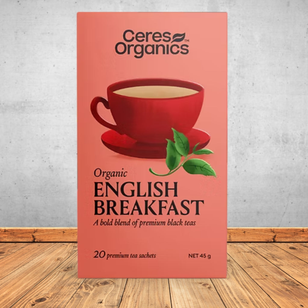 Ceres Organic English Breakfast Tea 20pk