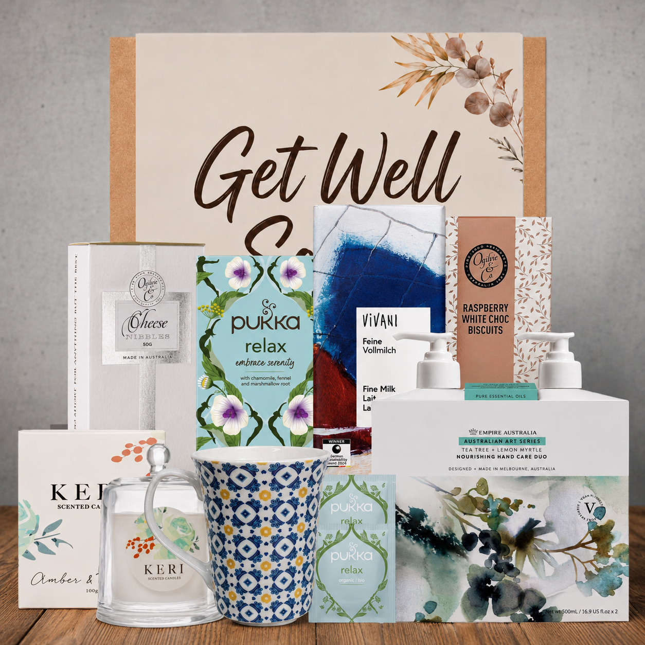 Relaxing tea Get Well Hamper