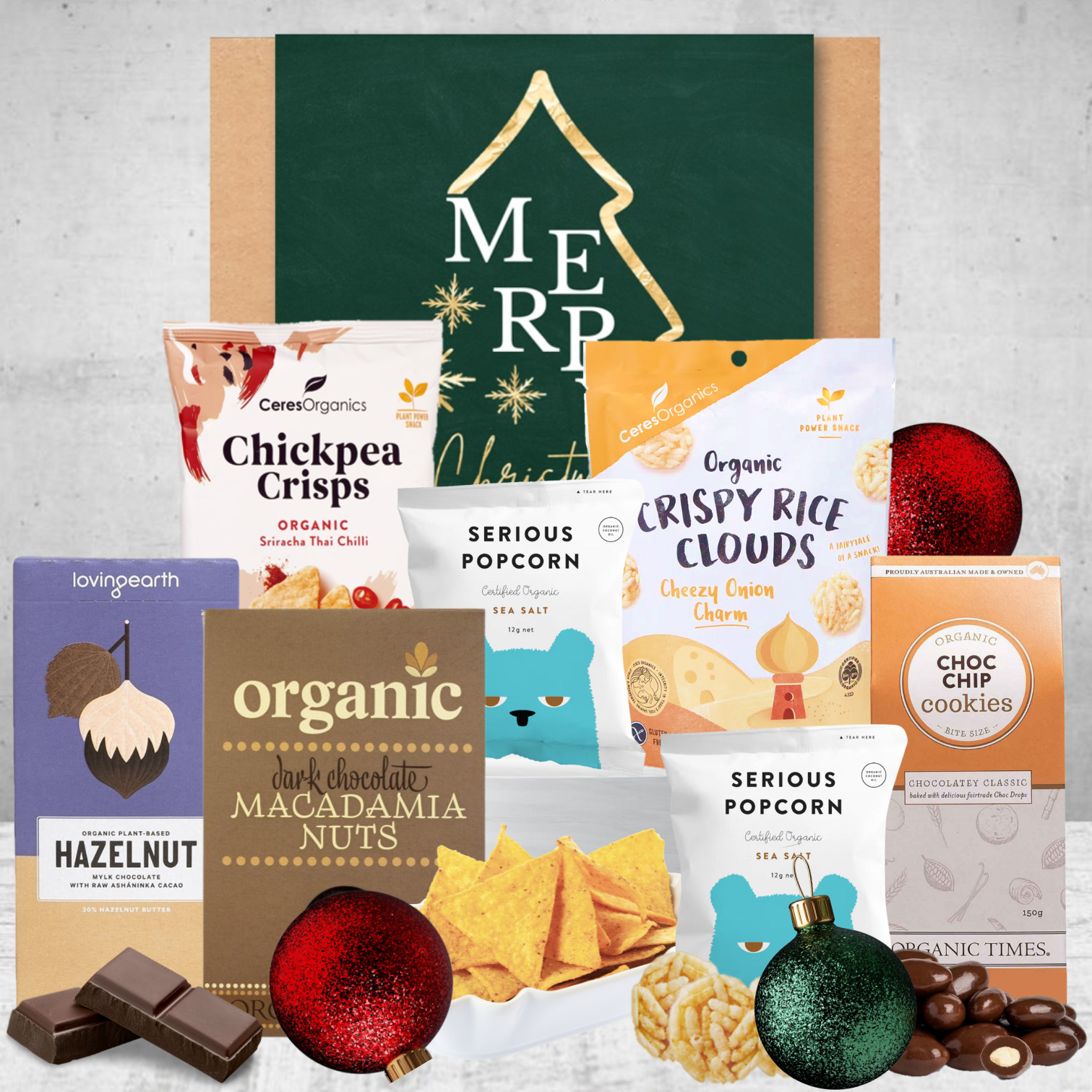 Christmas Organic Snack Hamper