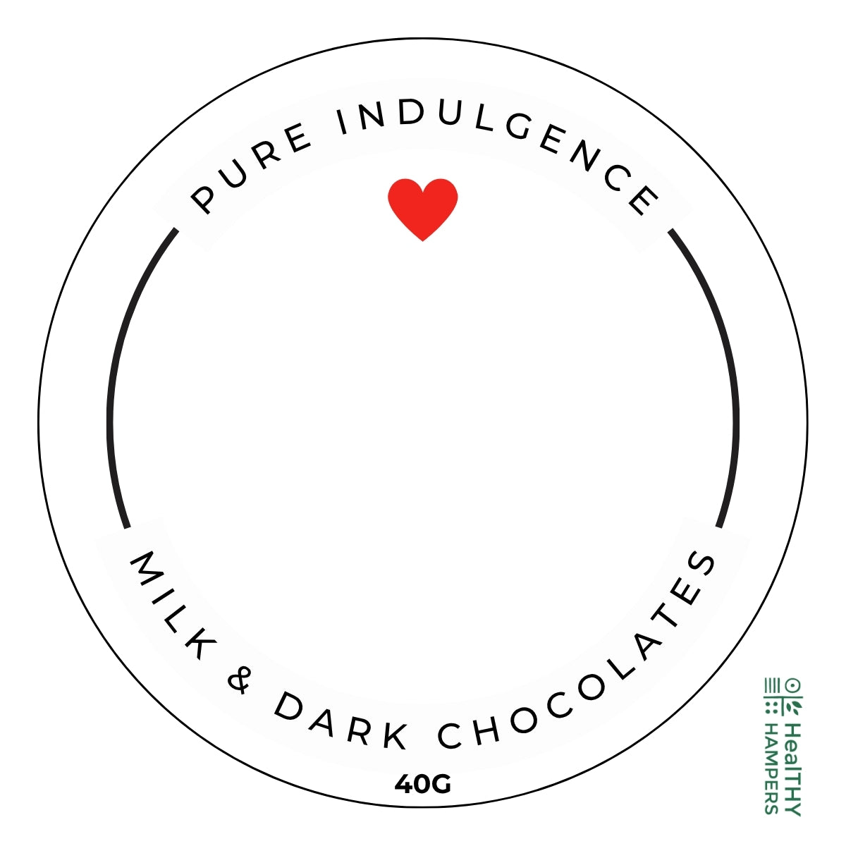 For You Chocolate Label