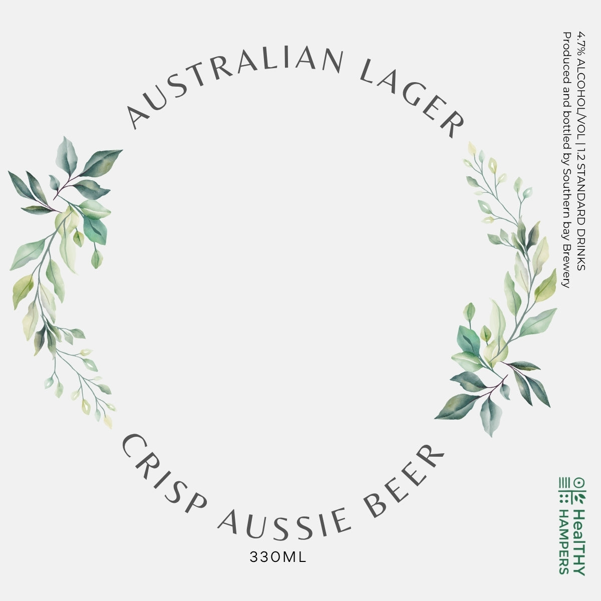 Happy Anniversary Beer Label
