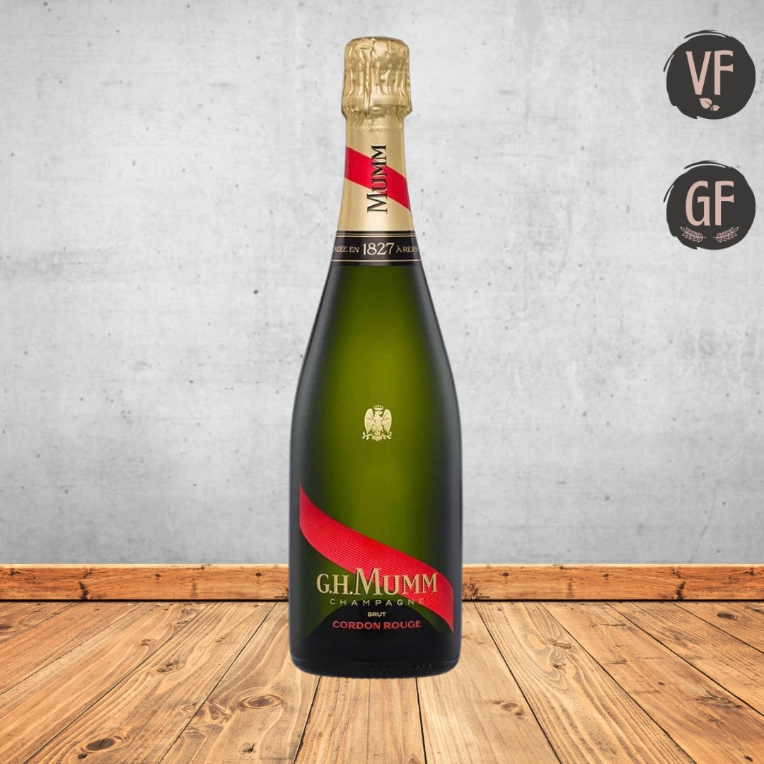 G.H. Mumm Cordon Rouge Brut Champagne NV 750ml (VF | GF)