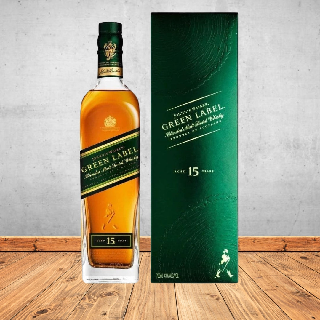 Johnnie Walker Green Label Blended Scotch Whisky 700ml